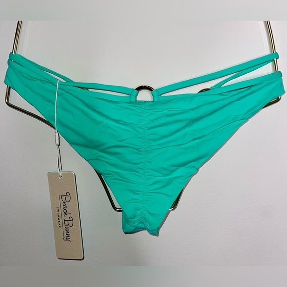 Beach Bunny Swimwear - GunPowder Bikini Bottom - New with Tag🏷️ - XSMALL - Sefm - Picture 5 of 16